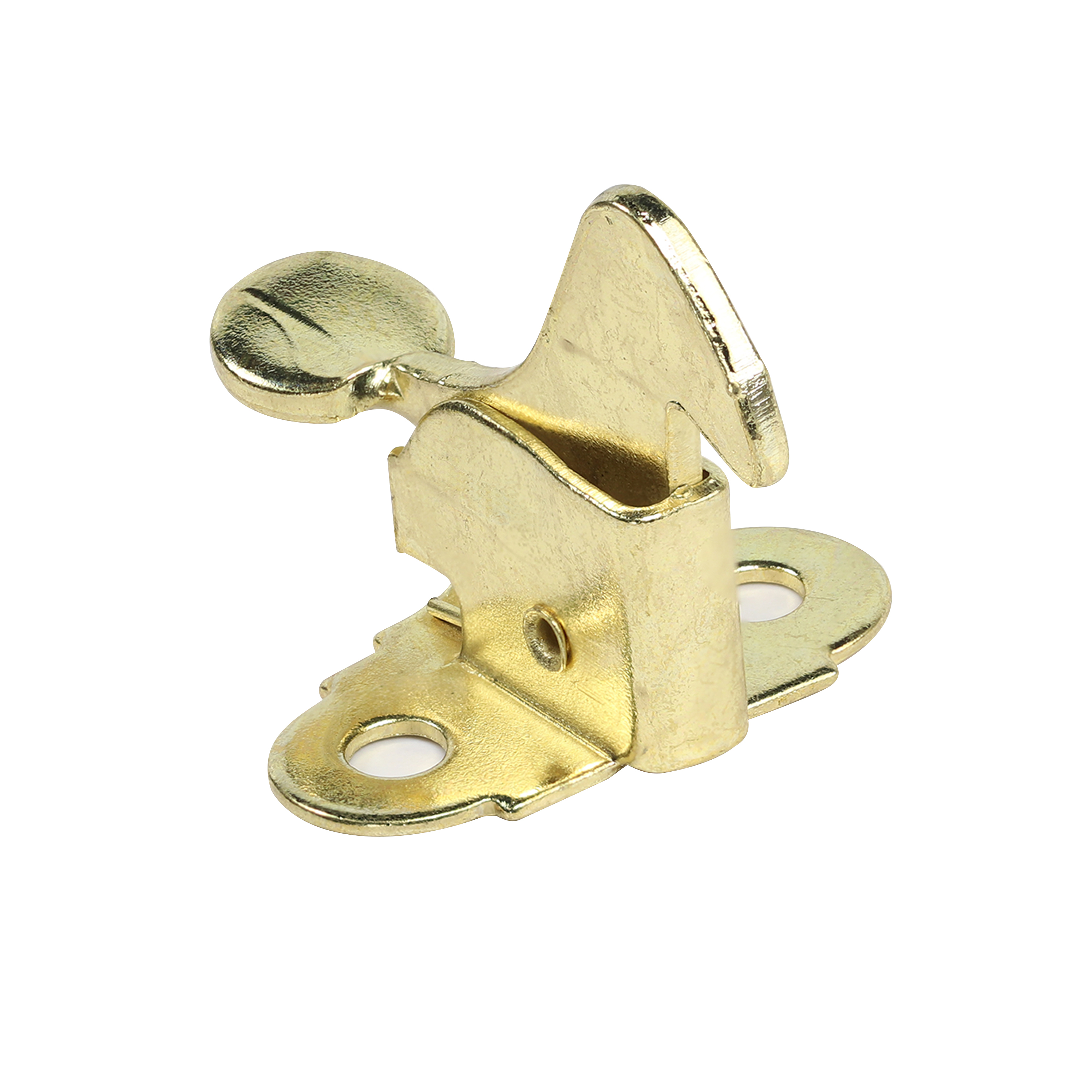 Elbow Latch Flex Door / Window Catch, Brass